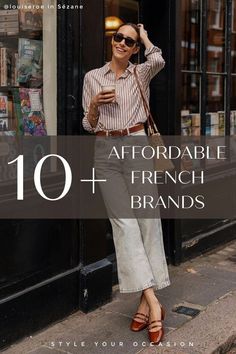 Love French fashion outfits? You’ll love this list of affordable French brands for women in 2024. Shop these stores for Parisian style in spring, summer, fall, and winter, and get perfect French girl aesthetic outfit ideas! Paris Style Outfits Classy, French Outfit Style Parisian Chic, Paris Fashion Outfits, French Style Outfits, French Girl Fashion, Style Parisian Chic, Parisian Style Outfit, French Outfits, French Style Clothing