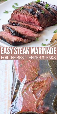 steak marinade for the best tender steaks in the world is easy to make and so delicious