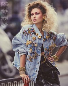 Vogue Paris September 2019 90s Magazine Fashion Editorial, 80s Fashion Icons Outfits, 80’s Style, Eighties Clothes, 80’s Fashion Women, 80s Night Outfit, Sheer Button Up Blouse Outfit, 80s Fashion Inspiration, Eighties Aesthetic