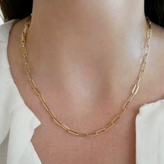 The Lola Chain Necklace falls in the middle of our Lola necklace family—with the Mini Lola on one end and the Jumbo Lola on the other. Featuring oval-shaped interlocking links made from hollow 14k gold, this necklace will up your style game without weighing you down. Necklace Family, Yellow Color, Chain Lengths, In The Middle, The Middle, Chain Necklace, Yellow Gold, Rose Gold, Chain