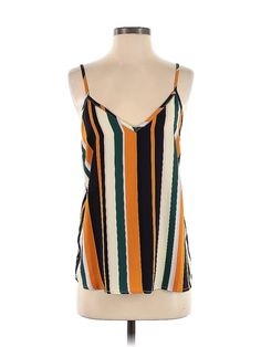 Allison Joy Sleeveless Blouse Size: Small Tops - used. 100% POLYESTER | Allison Joy Sleeveless Blouse: Orange Tops - Size Small Orange Tops, Orange Top, Small Tops, Sleeveless Blouse, Sleeveless Top, Women Handbags, Womens Tops, Orange, Handbags