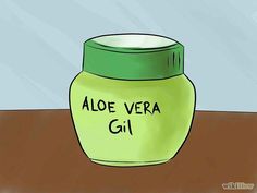 a jar with the words aloe vera girl written on it