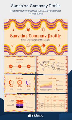 the sun shine company profile sheet