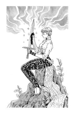 Female Character Concept, Female Knight, White Drawing, Motivational Art, Fantasy Concept Art, Black And White Drawing, Ink Illustrations, Fantasy Inspiration, Linocut Prints