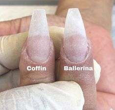 Ballerina Nails Shape, Ballerina Nails Designs, Acrylic Nail Shapes, Nagel Tips, Coffin Shape Nails, Ballerina Nails, Coffin Nails Designs, Pretty Acrylic Nails, Types Of Nails