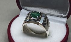 Natural Sawat Emerald Sterling Silver 925 Handmade Women Ring Product Type: Ring Ring Size: 5 US, 6 US, 7 US, 8 US, 9 US, 10 US, 11 US, 12 US, 13 US, 14 US, 15 US, 16 US Stone Type: Emerald, Zamurd Metal Type: Sterling Silver 925 Main Stone: Emerald Main Stone Color: Green Handmade: Yes, Artisan Ring Type: Natural, Unheated Untreated This Sterling Silver Ring is a perfect gift for men and women. The ring showcases an elegant design with Unheated Untreated Swat Emerald stone. Get it for your loved one, or treatment yourself for a classic timeless style. Since these stones are natural stones, we can guarantee stone texture you will receive. Each ring will have same texture as you can see from photos. All orders come in a special gift box. Please contact us if you don't see your size. We will Smaragd Ring, Classic Timeless Style, Artisan Rings, Timeless Classic Style, 925 Ring, Stone Texture, Rich Green, Emerald Stone, Ring Oval