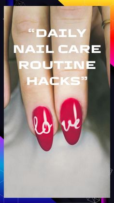 Discover easy daily routines for healthy, stylish nails and glowing skin. Nail Care Routine, Daily Nail