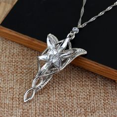 Lotr Necklace, Lotr Jewelry, Arwen Evenstar, Lotr Gifts, Elf Jewelry, Elven Jewelry, Magical Jewelry, Jewelry Choker, Fantasy Jewelry