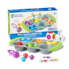 the learning toy is set up to teach children how to play with numbers and shapes