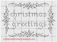 a cross stitch pattern with the words love on it in black and white, as well as