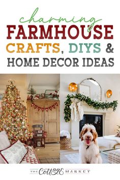 Charming Farmhouse Crafts, DIYS and Decor Ideas  Discover charming farmhouse crafts, DIYs, and decor ideas to bring cozy style and creativity to your home!  Hi there friends! We are back for yet another Charming Farmhouse Crafts, DIYS and Decor Ideas!!!