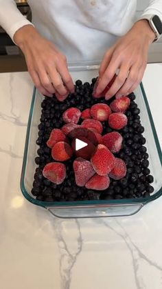 713K views · 3.6K reactions | One pan dessert for the whole family | One pan dessert for the whole family

This original video was produced by Network Media and MC Has Fun. | By My Life | Facebook Easy Berry Dessert, Triple Berry Cobbler, Berry Cobbler, Berry Dessert, Dessert Easy, Yummy Dessert, Sweet Cherries, Frozen Blueberries, Frozen Strawberries