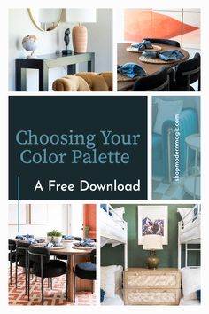 the cover of choosing your color palette for a free printable guide on how to use it