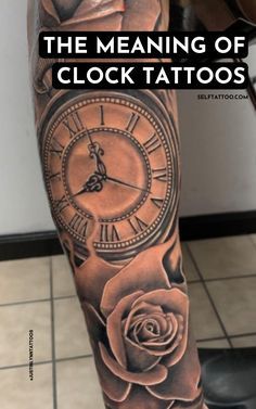 the meaning of clock tattoos on arm