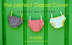 the perfect diaper cover pattern is easy to make