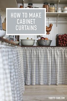 the kitchen counter is covered with dishes and pans