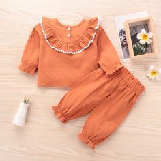 Origin: Guangdong Pattern: solid Style: suit, dress Fabric: Cotton Gender: girl Height: 70cm, 80cm, 90cm, 100cm Release: Summer 2021 Sleeve: long sleeve Thickness: ordinary Season: spring, autumn and summer Spring Solid Color Long Sleeve Sets, Solid Color Ruffle Long Sleeve Sets, Long Sleeve Ruffled Sets, Spring Ruffled Solid Sets, Long Sleeve Solid Color Ruffled Set, Spring Ruffled Solid Color Sets, Fitted Sets With Ruffles And Long Sleeves, Fitted Long Sleeve Sets With Ruffles, Cotton Long Sleeve Sets In Solid Color