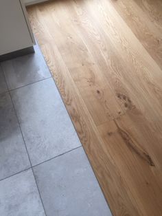 the kitchen floor is clean and ready for us to use