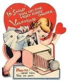 an advertisement for polaroid with a girl holding a camera