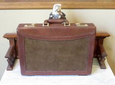 This is a rare Hartmann Presidential Style belting leather briefcase. This case was most likely marketed in the late 60s or early 70s as it is distinct from the Hartmann hard side briefcases sold in the 80s and early 90s. For a later version of a Hartmann vintage briefcase in mint unused in the box with tags condition see our other listings like this one: https://www.etsy.com/listing/664490804/mothers-day-sale-never-used-vintage-5?ref=sold_out-2&pro=1 The person that walks into the room with Vintage Briefcase, Feed Bags, Cocoa Brown, St Paddy, Early 90s, Leather Briefcase, Spring Sale, Brass Handles, The 80s