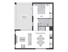 the floor plan for a two bedroom apartment