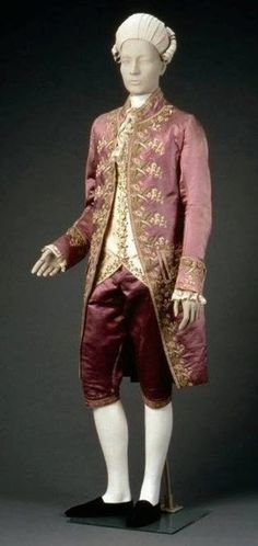 18th Century, Outlander, Versailles, Men's French Court FROCK and WAISTCOAT (Trousers Not Included) Lay Away Available 1700 Fashion, Museum Of Fine Arts Boston, 18th Century Fashion, Formal Suit, Period Outfit, Century Clothing