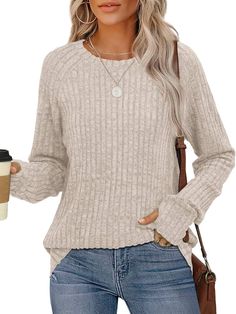 $11.99
Find your new favorite outfit in our best-selling collection, crafted to ensure you stand out in any crowd Thumb Hole Top, Sweater Tunic, Fall Shirt, Basic Shirts, Lightweight Sweater, Office Outfits