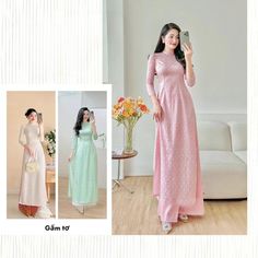 👉 7 DAY REFUND SUPPORT FOR CUSTOMERS IN VIETNAM * Still a Vietnamese girl walking down the street, how beautiful are her innovative ao dai. Selected from the best materials, the 4-piece modern ao dai will bring her the perfect experience. * With a delicate ao dai design in the flower-embroidered sleeves, a little bit of momentum with a stylized side part, this innovative ao dai can turn any girl into a beautiful lady. , young, lovely. * Ao dai in different colors such as pink and beige helps he Traditional Pink Ao Dai For Formal Occasions, Long Sleeve Ao Dai For Eid Wedding, Long Sleeve Ao Dai For Wedding Eid Festival, Festive Long Sleeve Ao Dai For Eid, Ao Dai Design, Modern Ao Dai, Vietnamese Girl, Girl Walking, Walking Down The Street