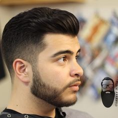 Taper Everything Hair Cut Pic, White Wedding Suits For Men, Vintage Hairstyles For Men, Classic Mens Haircut, Side Haircut, Men's Facial Hair, Very Short Haircuts, Mens Facial Hair Styles