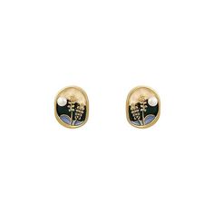 Item Type: Earrings Gender: Women Style: Retro, Casual Height: 2 cm/ 0.79 " Length: 1 cm/ 0.39 " Single Enamel Drop Earring, Black Enamel Earrings For Gift, Round Enamel Earrings, Gold Pearl Earrings, Hooded Dress, Vest Shirt, Linen Cushion, Spring Summer Dress, Down Coat