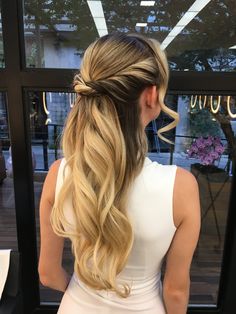 Hairstyle For Prom, Mother Of The Bride Hair, Wedding Hairstyles Bride, Birthday Hair, Cool Braid Hairstyles, Super Hair, Great Hairstyles, French Hair, Bride Hairstyles