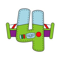 an image of a green toy airplane