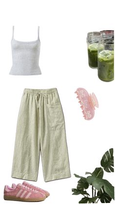 Green Pink Outfit, Outer Outfit, Latina Fashion Outfits, Outfit Layout, Latina Fashion, Everyday Fashion Outfits, Lazy Day Outfits, Green Outfit, Athleisure Outfits