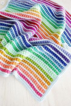 a crocheted blanket with the words abacuss blanket pattern on it and an image