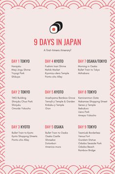 the 9 days in japan poster