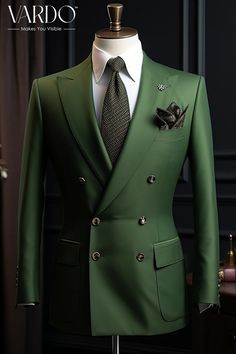 >>ORIGINAL ARTWORK AND CONTENT, PLEASE DO NOT COPY<< Men Suits, Suits For Man, Elegant Green Double Breasted Suit for Men - Elevate Your Wardrobe with Timeless Elegance, Formal piece Wedding Suit, Double Breasted, Formal Fashion Slim Fit Suit Upgrade your wardrobe with our dapper Green Double Breasted Suit for Men - a perfect fusion of sophistication and style. Crafted with precision, this suit is tailored to perfection, ensuring a sharp and polished look for any occasion. 👔 Key Features: ✨ Imp Green Trench Coat Outfit Men, Green Double Breasted Suit Men, Suits For Men, Men Suit Design, Green Double Breasted Suit, Green Suit Men, Double Breasted Suit Men, Formal Suits Men, Green Wedding Suit