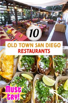 old town san diego restaurants with text overlay