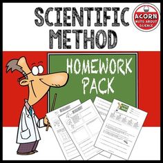 the scientific method homework pack for students