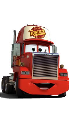 the character mater from cars 2 is shown in this promotional image for disney pixama