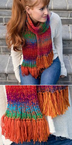 Scarf Ideas, Chevron Scarves, Simple Projects, Leaf Scarf, Knit Scarves, Scarf Tutorial, Shawl Knitting Patterns, Minimalist Pattern