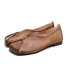 Details Gender: Women Item Type: Shoe Upper Material: Leather Toe Type: Round Toe Heel Type: Flats Heel Height: Low Heel ( 1-3 cm) Theme: Spring, Summer, Autumn Occasion: Daily, Casual, Date Style: Casual Size Chart Size Length 35 8.86" (22.50 cm) 36 9.06" (23.00 cm) 37 9.25" (23.50 cm) 38 9.45" (24.00 cm) 39 9.65'' (24.50 cm) 40 9.84" (25.00 cm) Flats Shoes Comfortable, Square Head, Comfortable Flats, Round Toe Heels, Comfy Shoes, Bag Dress, Flat Shoes, Shoe Sale, Low Heels