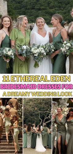 11 Ethereal Eden Bridesmaid Dresses for a Dreamy Wedding Look. Make your wedding day photos unforgettable with these enchanting ethereal DTI dresses. Perfect for any romantic celebration, they bring a whimsical touch to every shot.