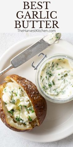 the best garlic butter recipe is made with bread and cheese