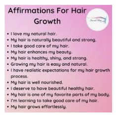 Dense Hair Growth, Hair Subliminal Results, Natural Beauty Affirmations, Thick Hair Manifestation, Affirmations For Long Hair, Healthy Hair Affirmations