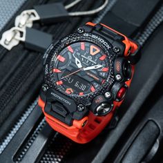 Orange Watches, Bluetooth Watch, Resin Case, Mens Watches Black, Buy Watches, Gshock Watch