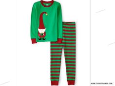 NEW GYMBOREE BOYS ELF COTTON KNIT PAJAMAS WITH EMBROIDERED ELF ON THE FRONT,  SIZE 5T.  FROM A SMOKE FREE HOME. Shark Pajamas, Knit Pajamas, Elf Pajamas, Easter Pajamas, Dinosaur Pajamas, Girls Pjs, 2 Piece Short Set, Gymboree Girl, Elf Christmas