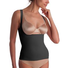 This single-ply lightweight garment is made of high-modulus Tactel fabric designed to provide a smooth look for all-day wear. The Wonderful EdgeÂ® at the bottom holds this torsette in place. Pair it with your own bra for a custom fit. Choose this shaper for smoothing your tummy, waist, hips and back.Watch the product video here. Comfortable FirmÂ® Control provides all-day comfort Wonderful Edge silicone grip on inner hem keeps garment in place When putting on the item, roll up the hem, slip on, Flatten Tummy, Product Video, Women's Shapewear, Bras And Panties, Bra Styles, Roll Up, Shapewear, Custom Fit, Fabric Design