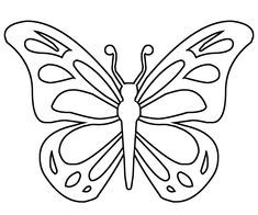 a black and white drawing of a butterfly