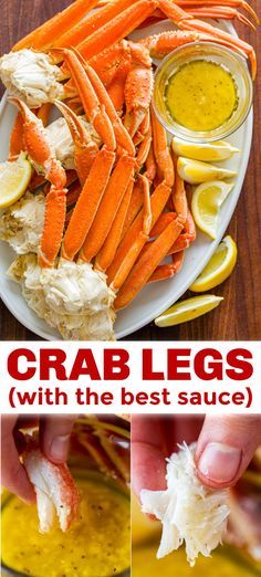 crab legs with the best sauce