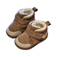 GERsome Newborn Baby Boys Girls Snow Winter Boots Infant Toddler Soft Sole Winter Warm Crib Booties Shoes SOFT&COMFORTABLEThese Princess Shoes are made of soft materials, providing a comfortable experience for babies when they wear them. They are perfect for little ones who are learning to walk and run. The shoes do not contain any ingredients that may harm the baby's skin, so parents can choose them with confidence NON-SLIP&SUPPORTThe sole of these shoes is made of rubber, which not only makes Toddler Moccasins, Newborn Baby Boys, Sock Booties, Booties Shoes, Princess Shoes, Shoes Soft, Walker Shoes, Slippers For Girls, Snow Winter